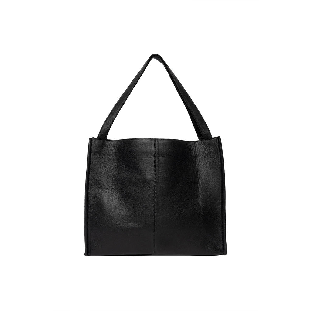 Weekendtasker læder sort