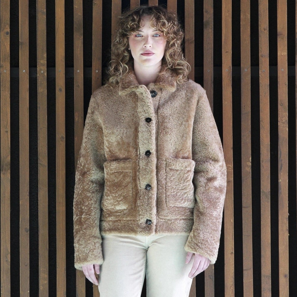 Pelsjakke i lam