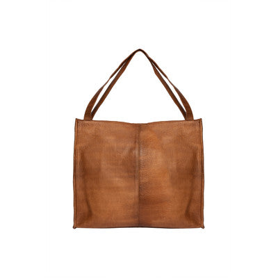 Weekendtasker læder brun