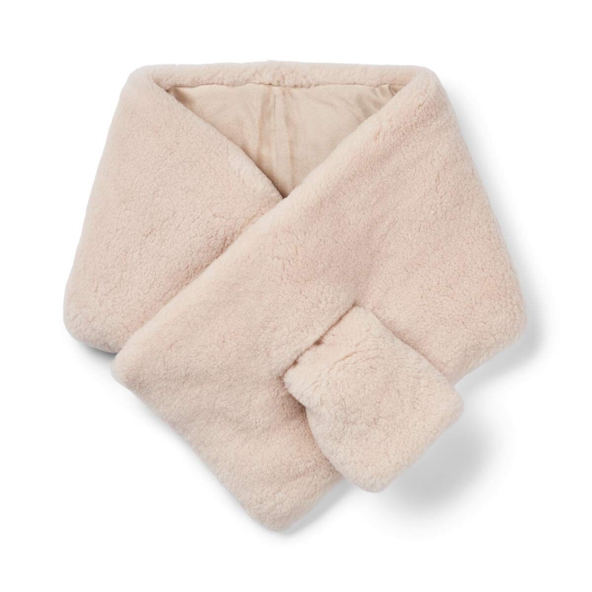 Monta lammeskinds-tørklæde