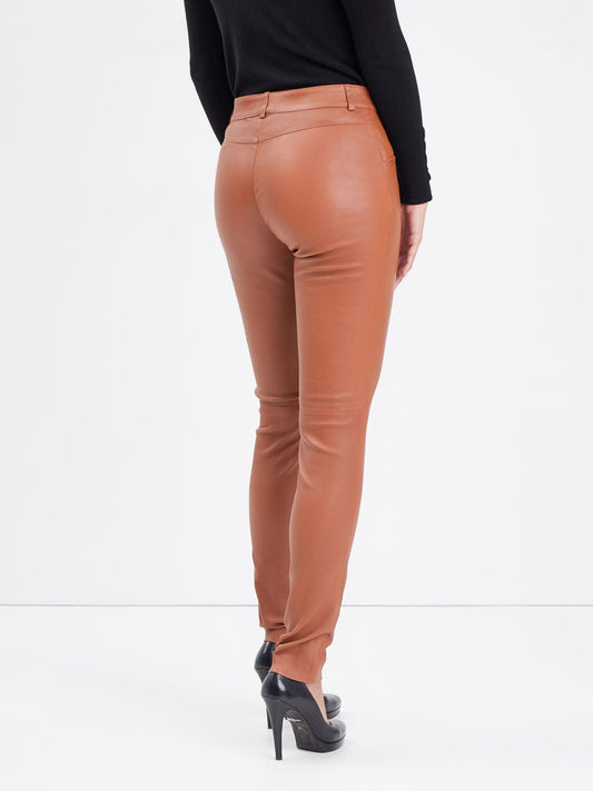 Skind jeans kaki