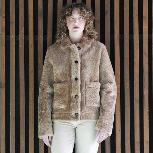 Pelsjakke i lam