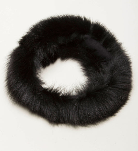 Pandebånd i sort ræv